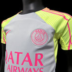 kit d’entraînement enfant gris PSG saison 23/24