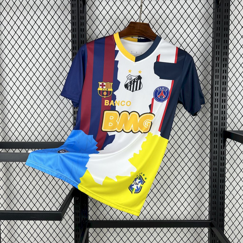 Maillot collector – Neymar, tous ses clubs