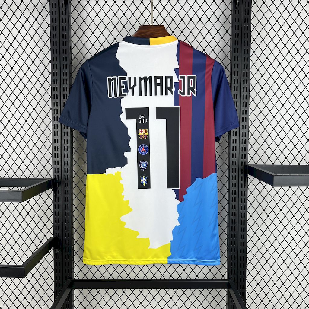 Maillot collector – Neymar, tous ses clubs