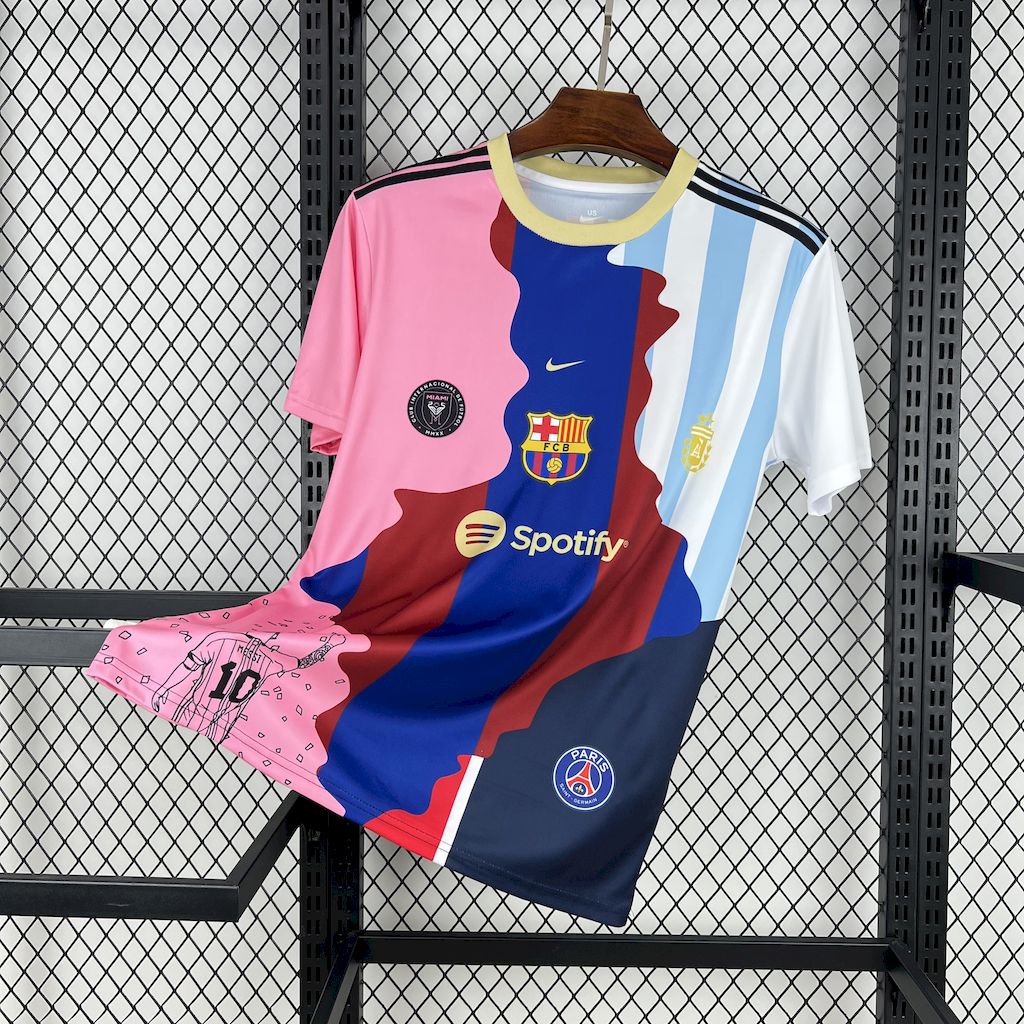 Lionel Andrés Messi Cuccitini – Maillot mixte de tous les clubs