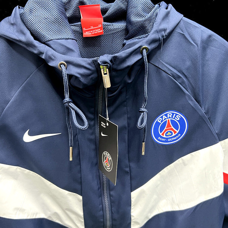 Coupe-vent bleu PSG
