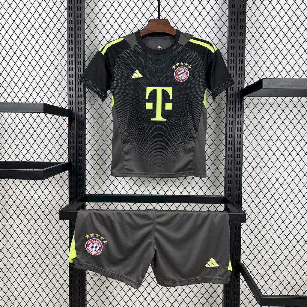 Kit gardien noir enfant Bayern Munich 25/26