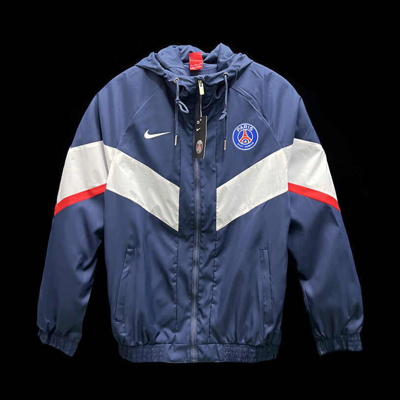 Coupe-vent bleu PSG