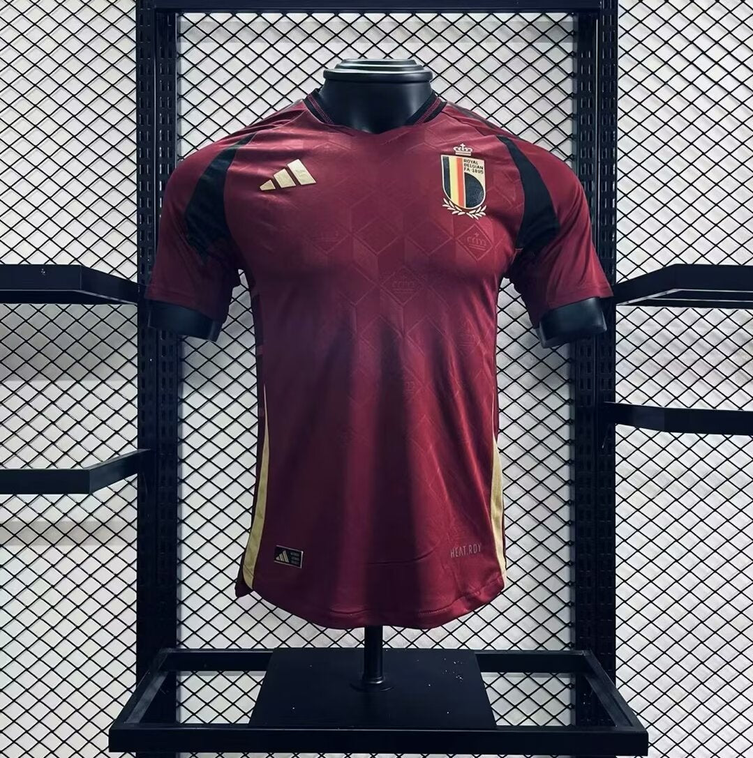 Belgique 24/25 Euro maillot domicile Player Version