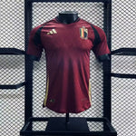 Belgique 24/25 Euro maillot domicile Player Version