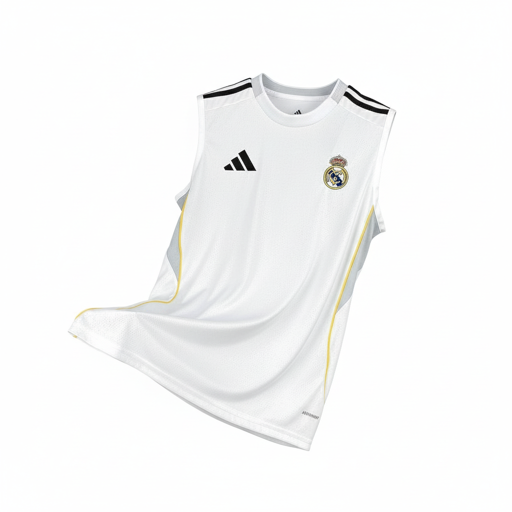 Real Madrid 25/26 entrainement blanc