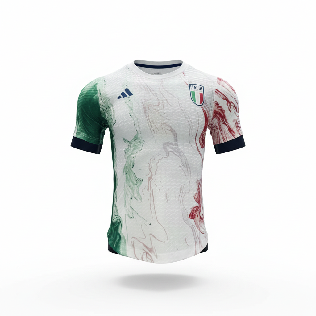 Maillot d’échauffement Italie 23/24