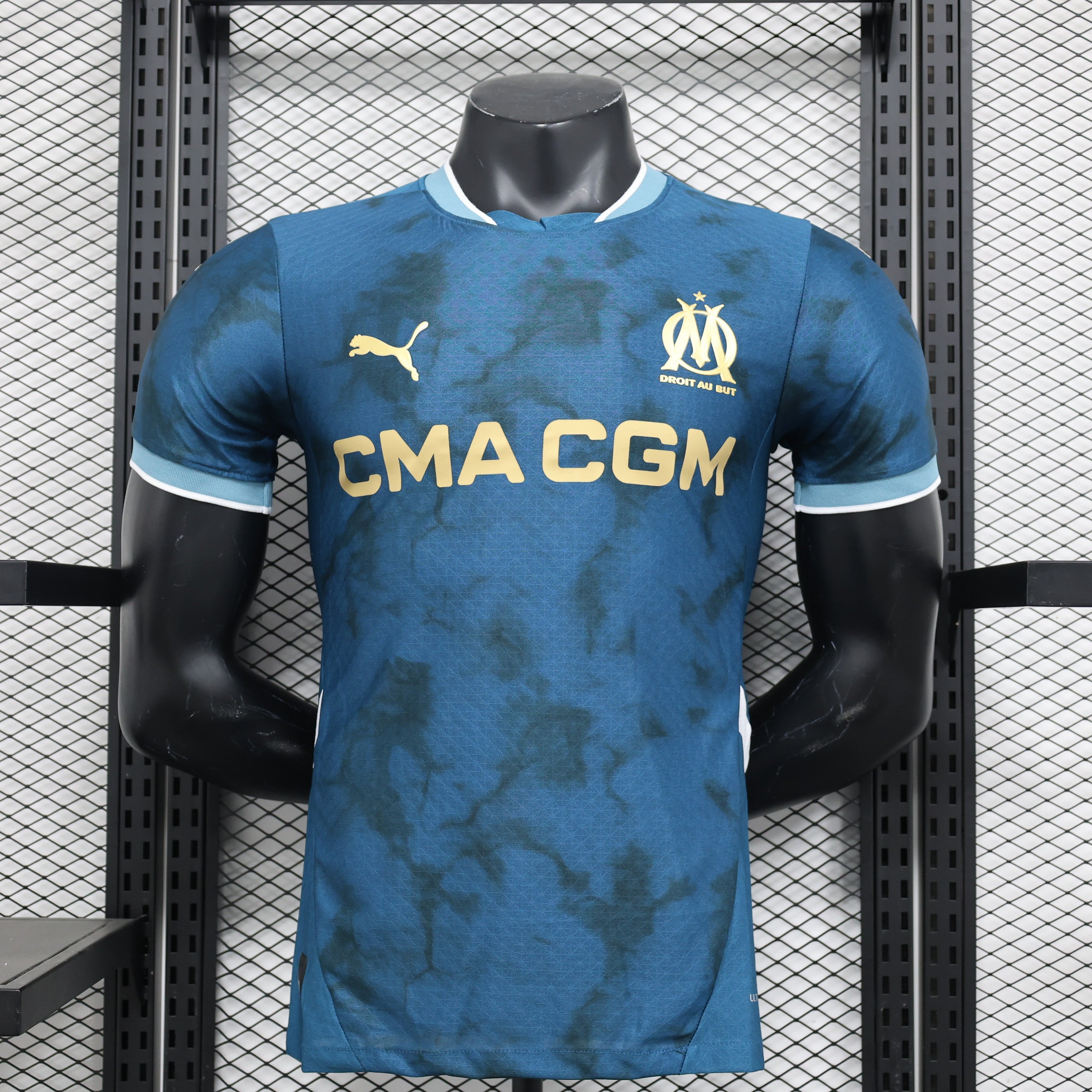 Olympique Marseille 24/25 maillots extérieurs version Player et Fan