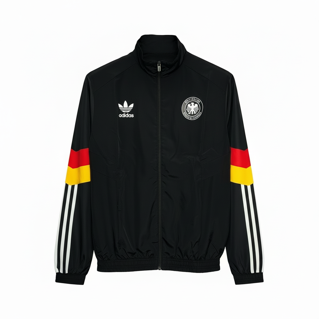 Veste coupe-vent noir Allemagne Euro 24/25