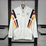 Veste coupe-vent blanche Allemagne Euro 24/25