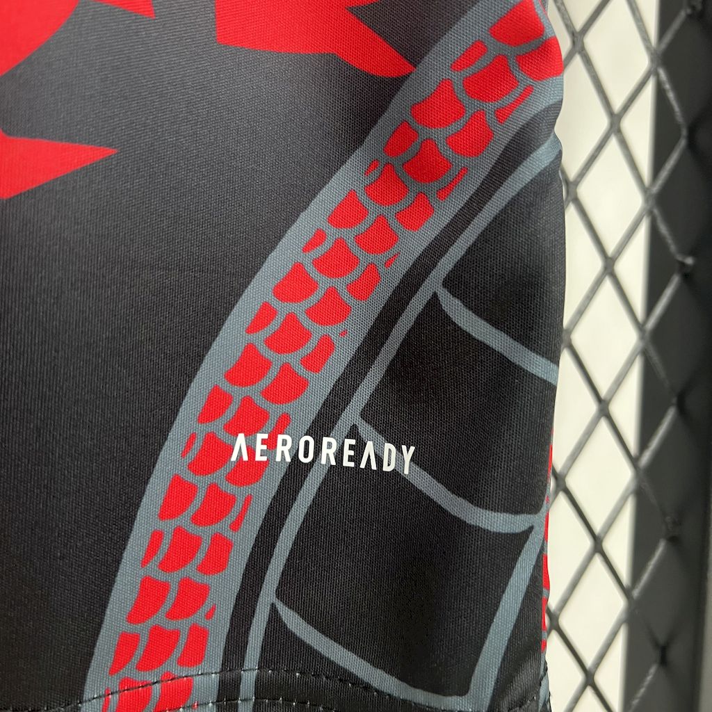 maillot du Real madrid 24/25 red and black dragon