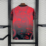 maillot du Real madrid 24/25 red and black dragon