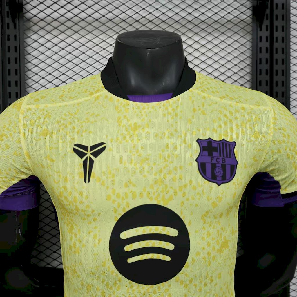 Maillots Barcelona 25/26 Away Mamba Series Kobe Bryant Joint Edition
