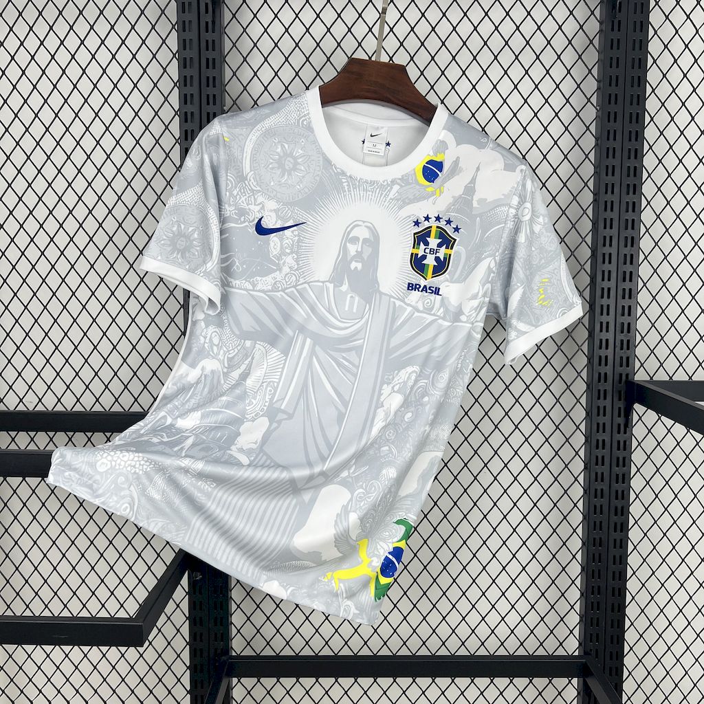 Maillot blanc édition spéciale du Brésil 24/25