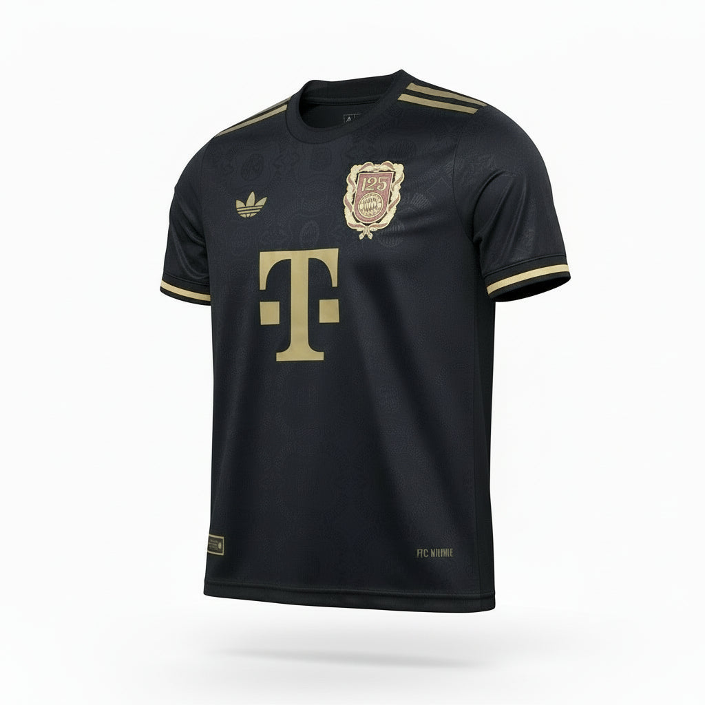 Maillot noir Bayern Munich 24/25 125e anniversaire