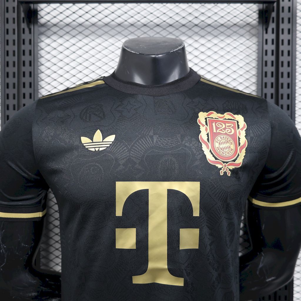 Maillot noir Bayern Munich 24/25 125e anniversaire