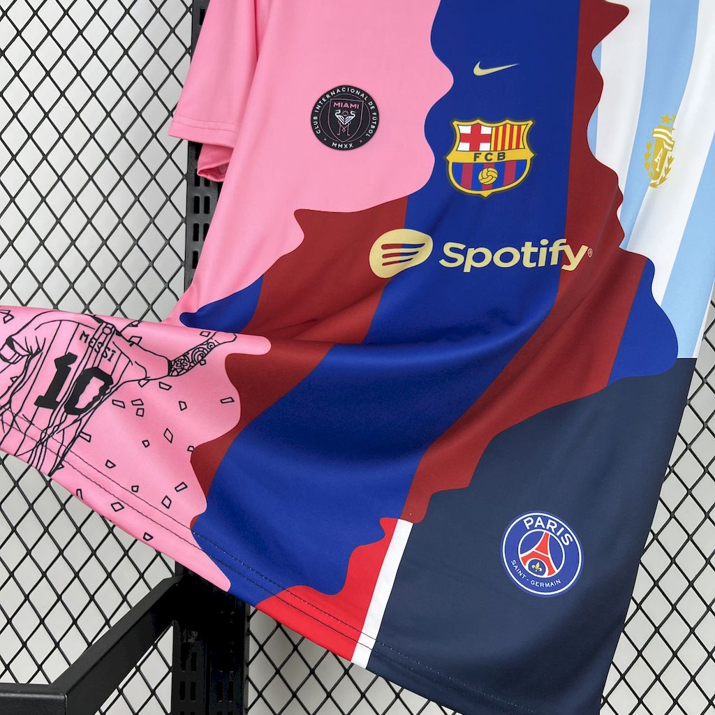 Lionel Andrés Messi Cuccitini – Maillot mixte de tous les clubs