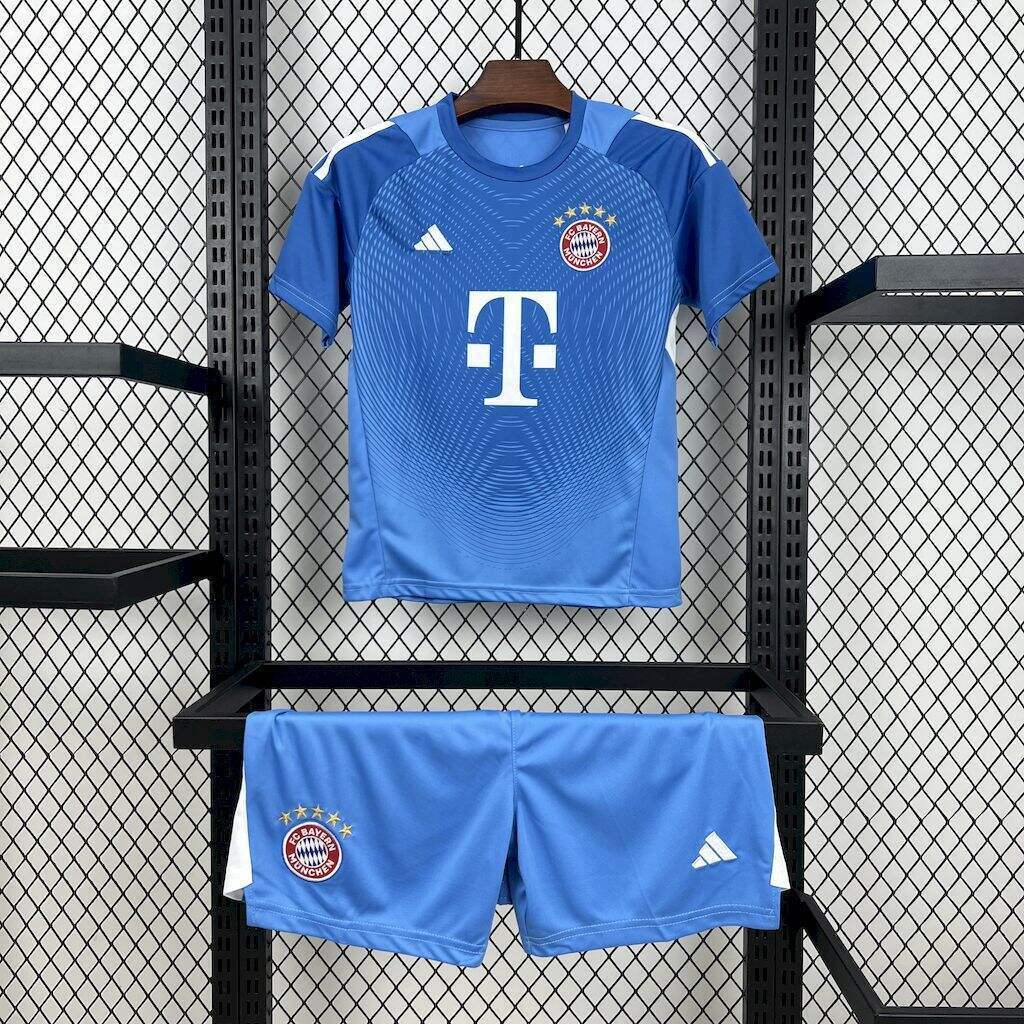 Kit gardien bleu enfant Bayern Munich 25/26
