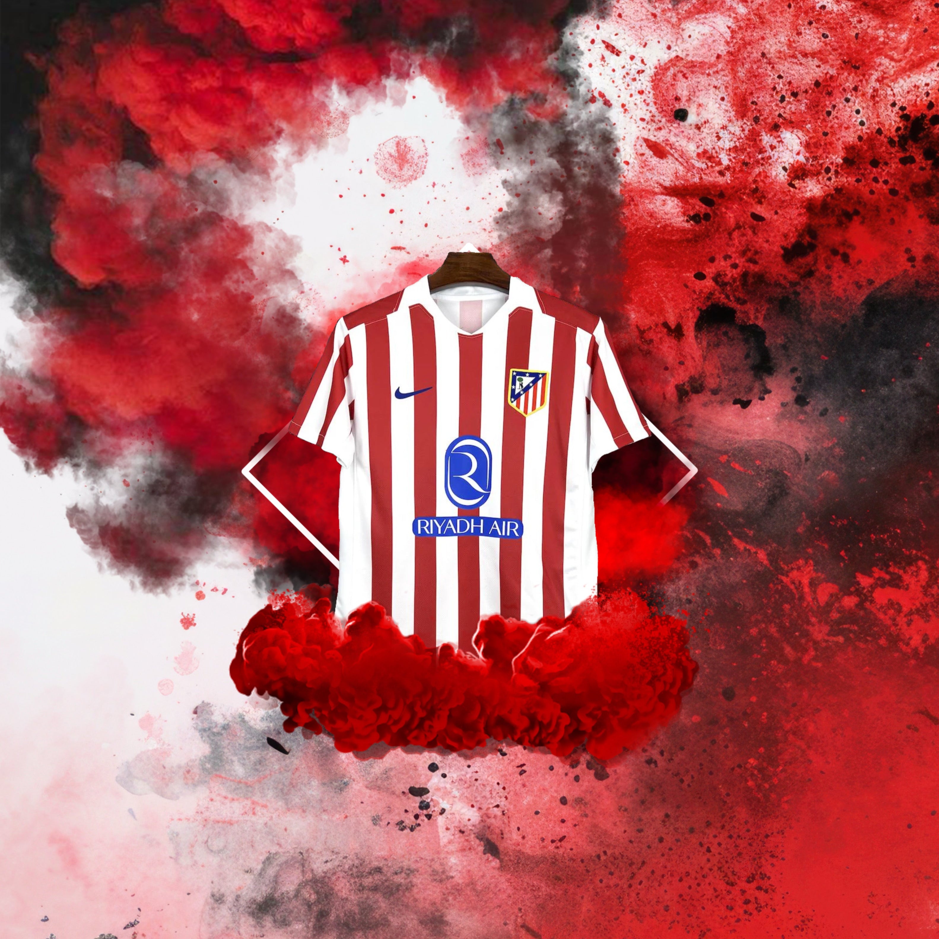 Atletico Madrid 25/26 maillots a domicile Player and fan version