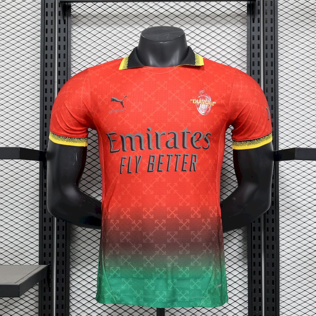 Maillot édition co-brandée de l’AC Milan 25/26