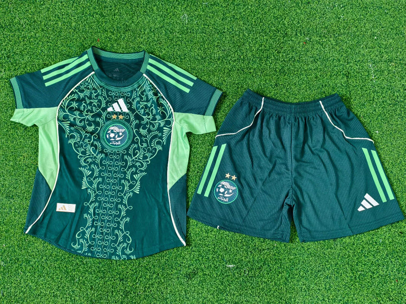 Maillots Algérie Kids Édition Green