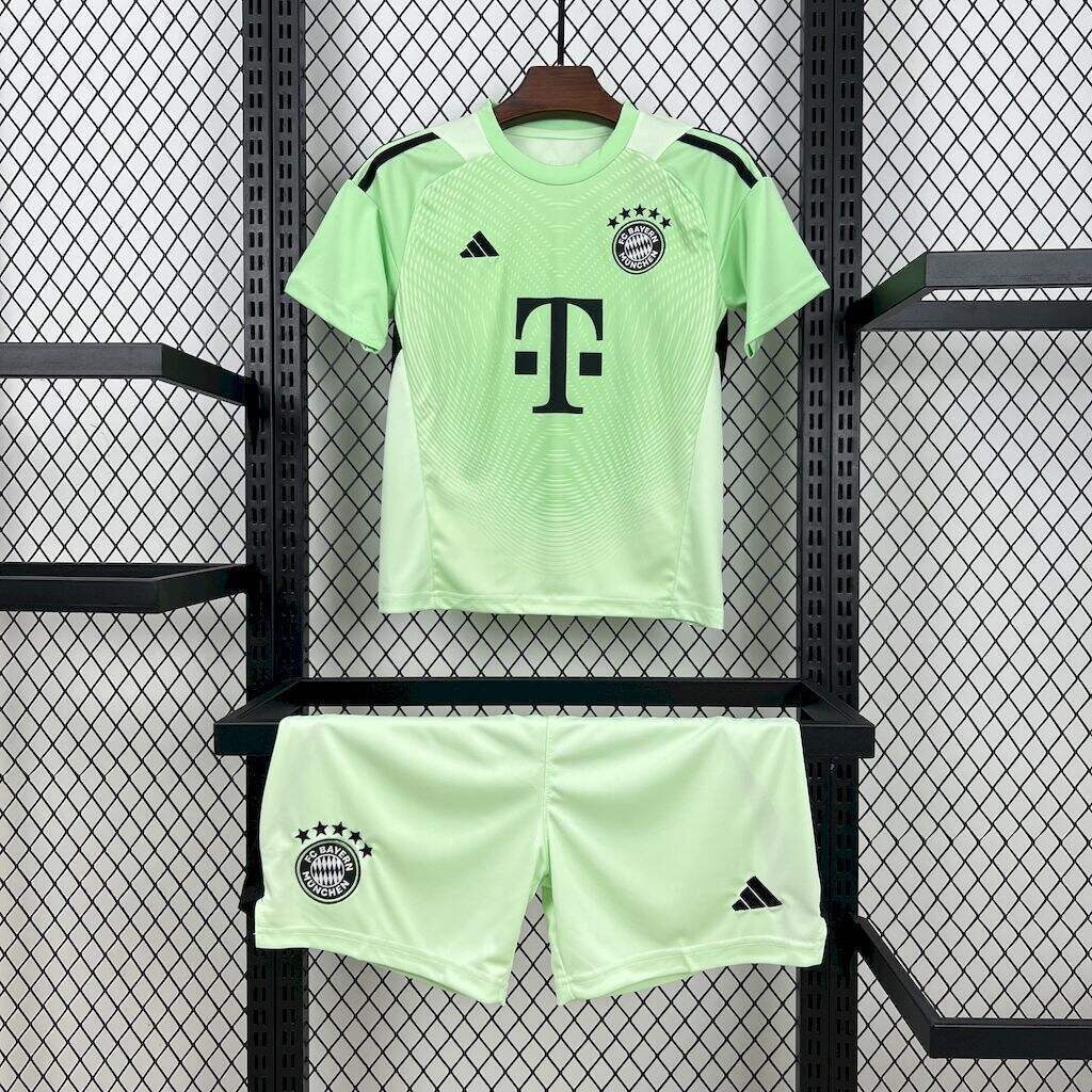 Kit gardien vert enfant Bayern Munich 25/26