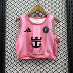 Gilet d’entraînement football femmes rose