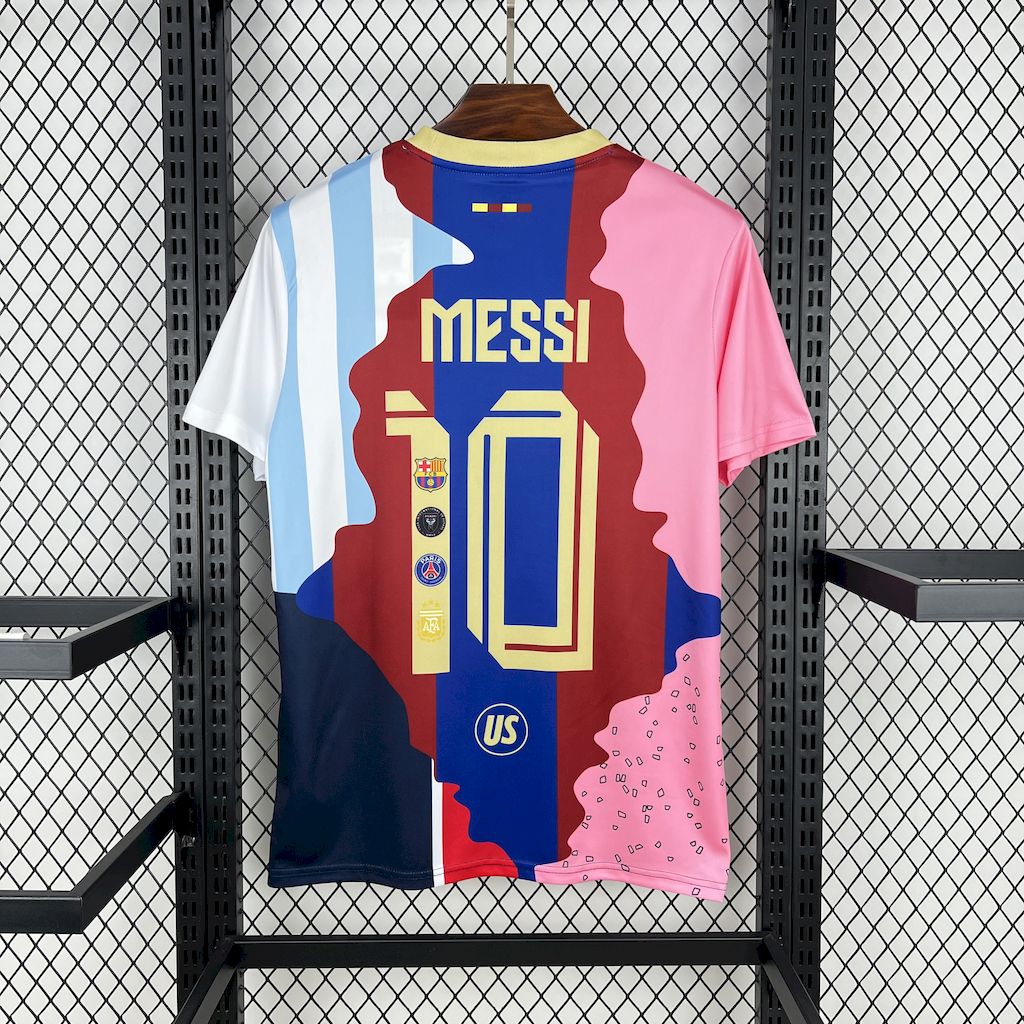Lionel Andrés Messi Cuccitini – Maillot mixte de tous les clubs