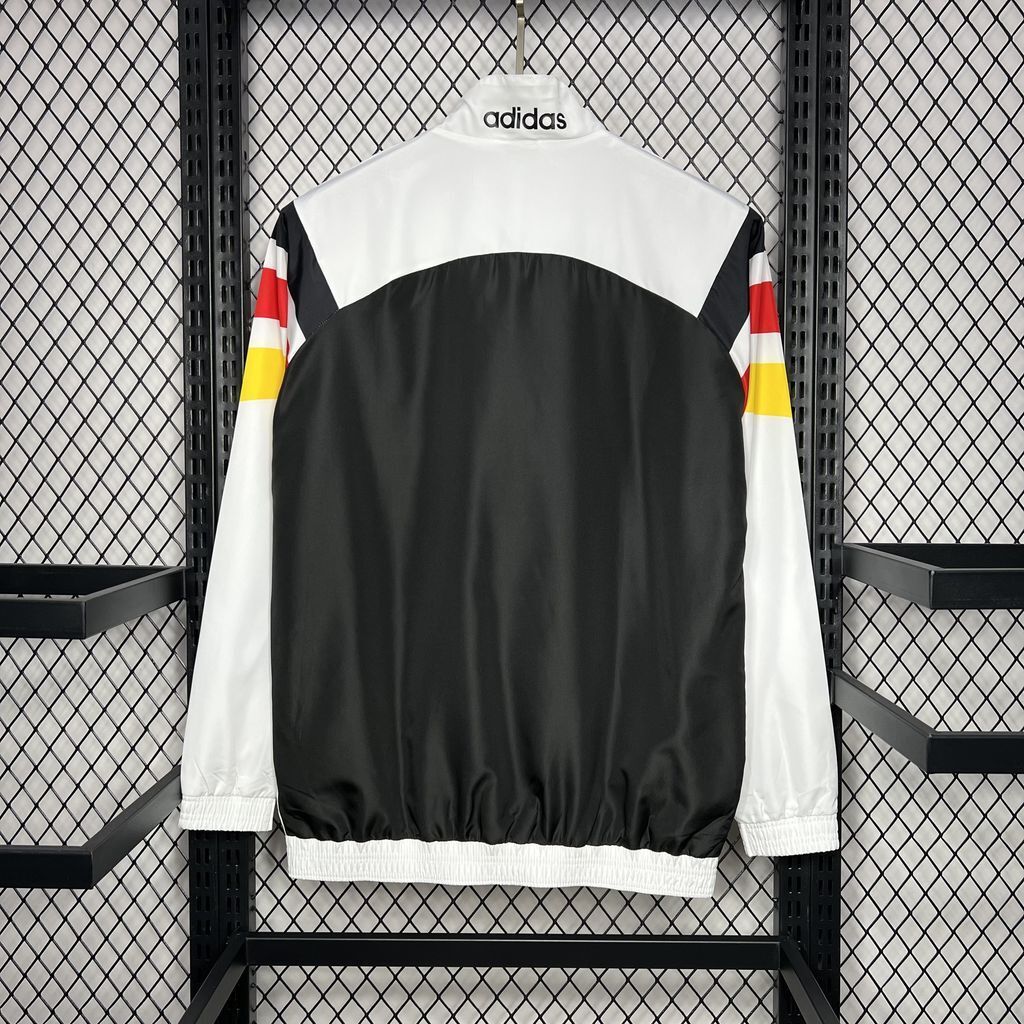 Veste coupe-vent blanche Allemagne Euro 24/25