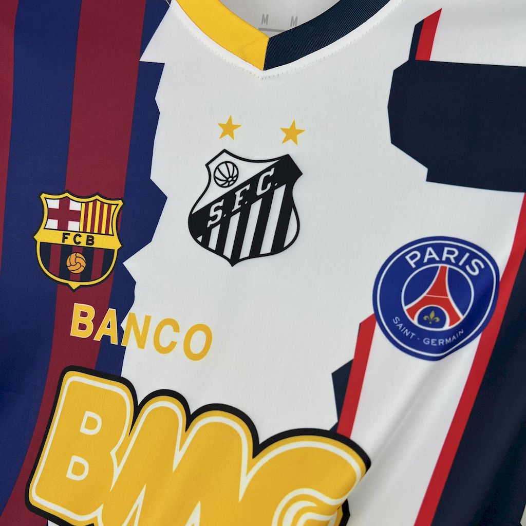 Maillot collector – Neymar, tous ses clubs