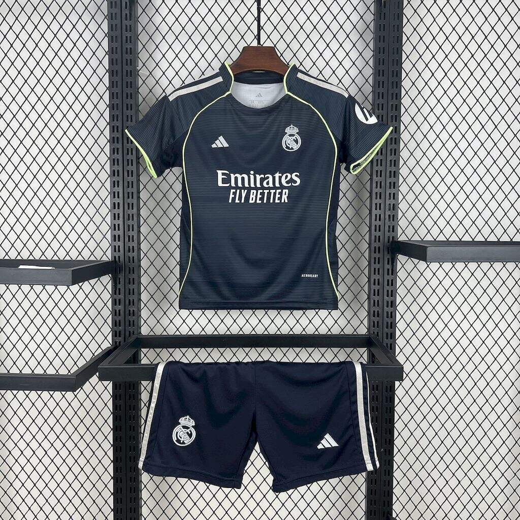 kit extérieur enfant Real Madrid saison 25/26