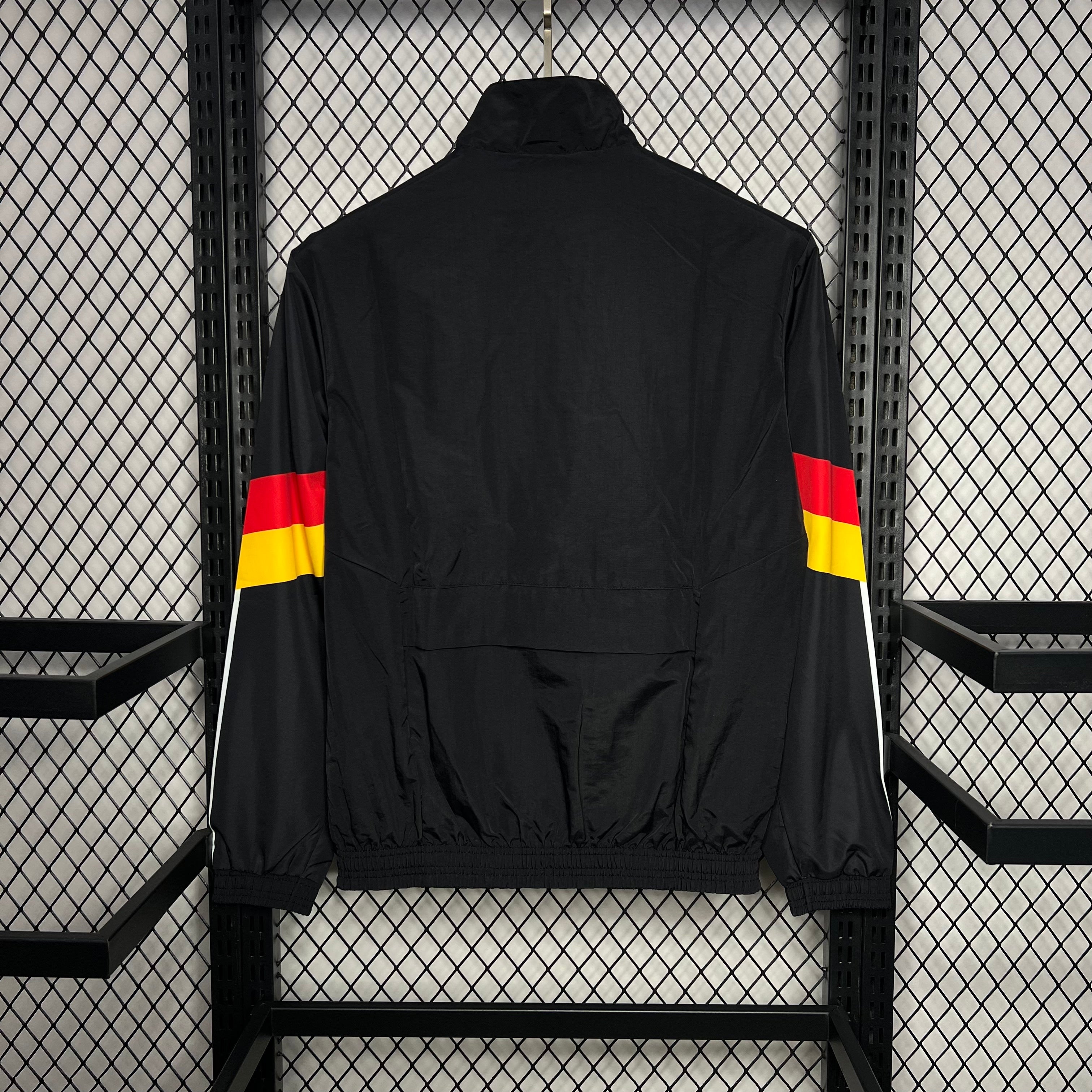 Veste coupe-vent noir Allemagne Euro 24/25
