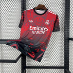 maillot du Real madrid 24/25 red and black dragon