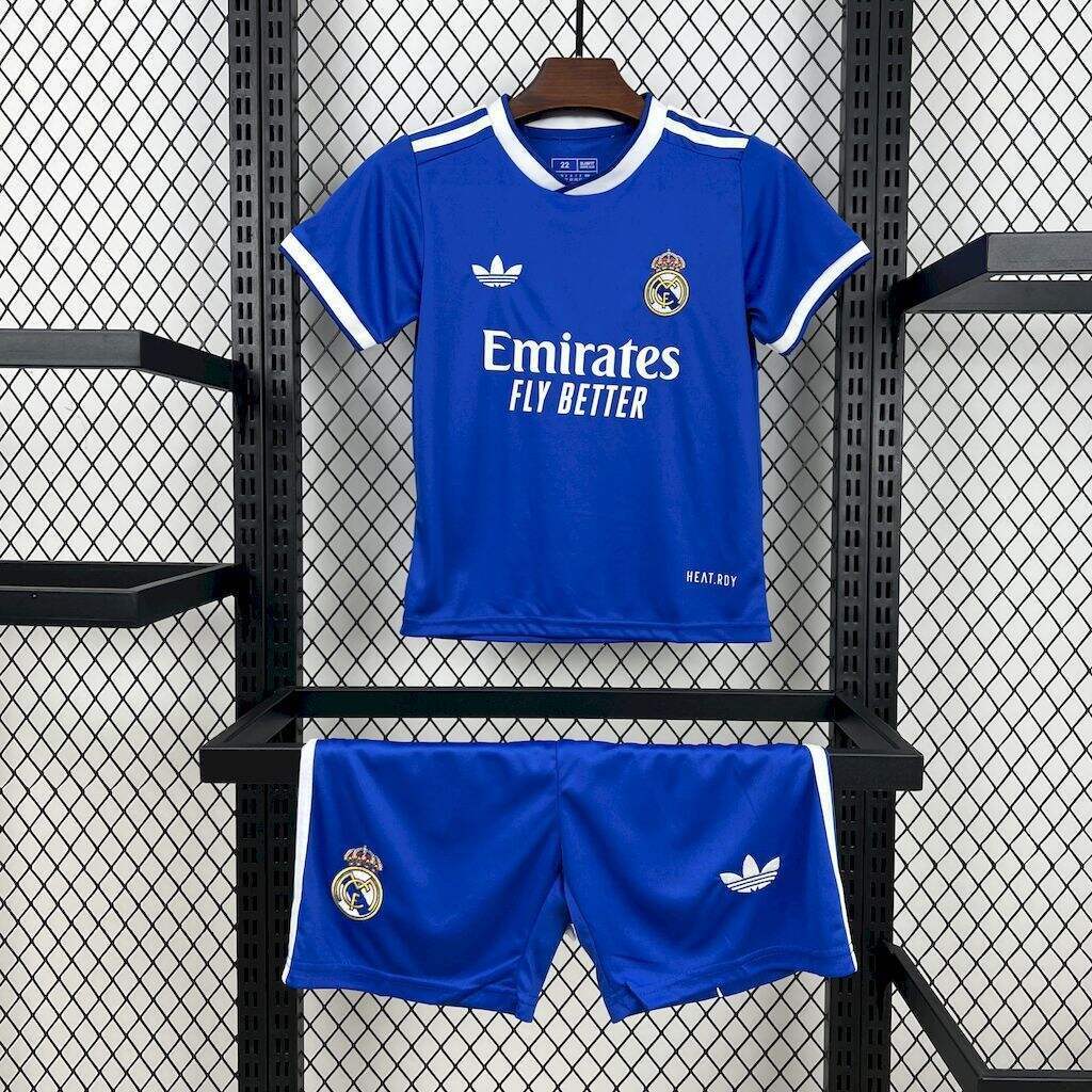 kit enfant troisième Real Madrid saison 25/26.