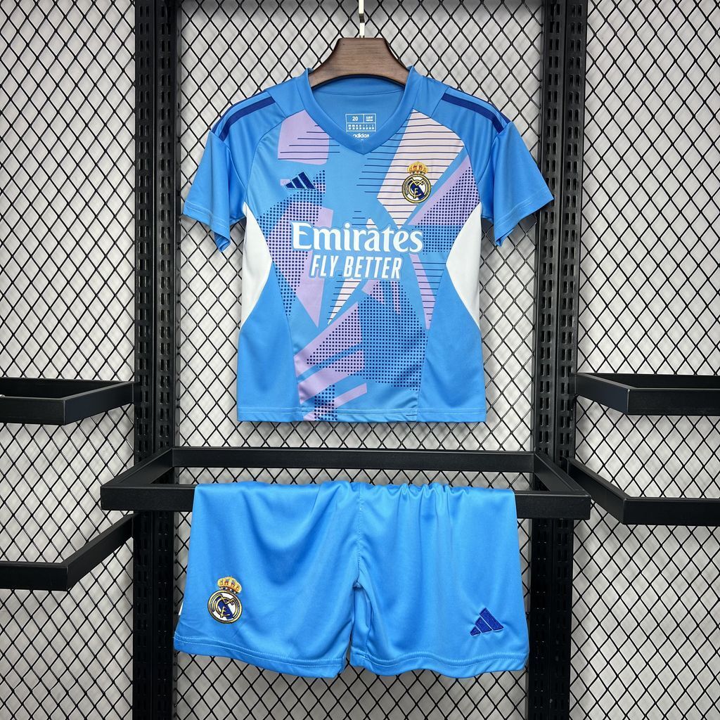 kit enfant gardien Real Madrid saison 24/25
