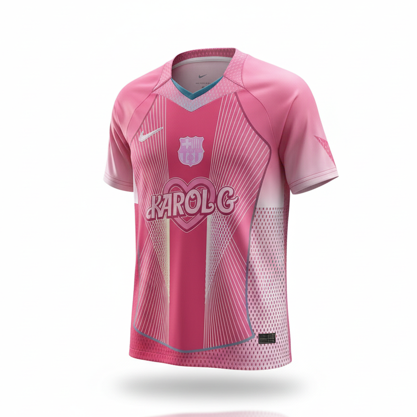 25/26 Barcelone maillot rose édition (KAROLG)
