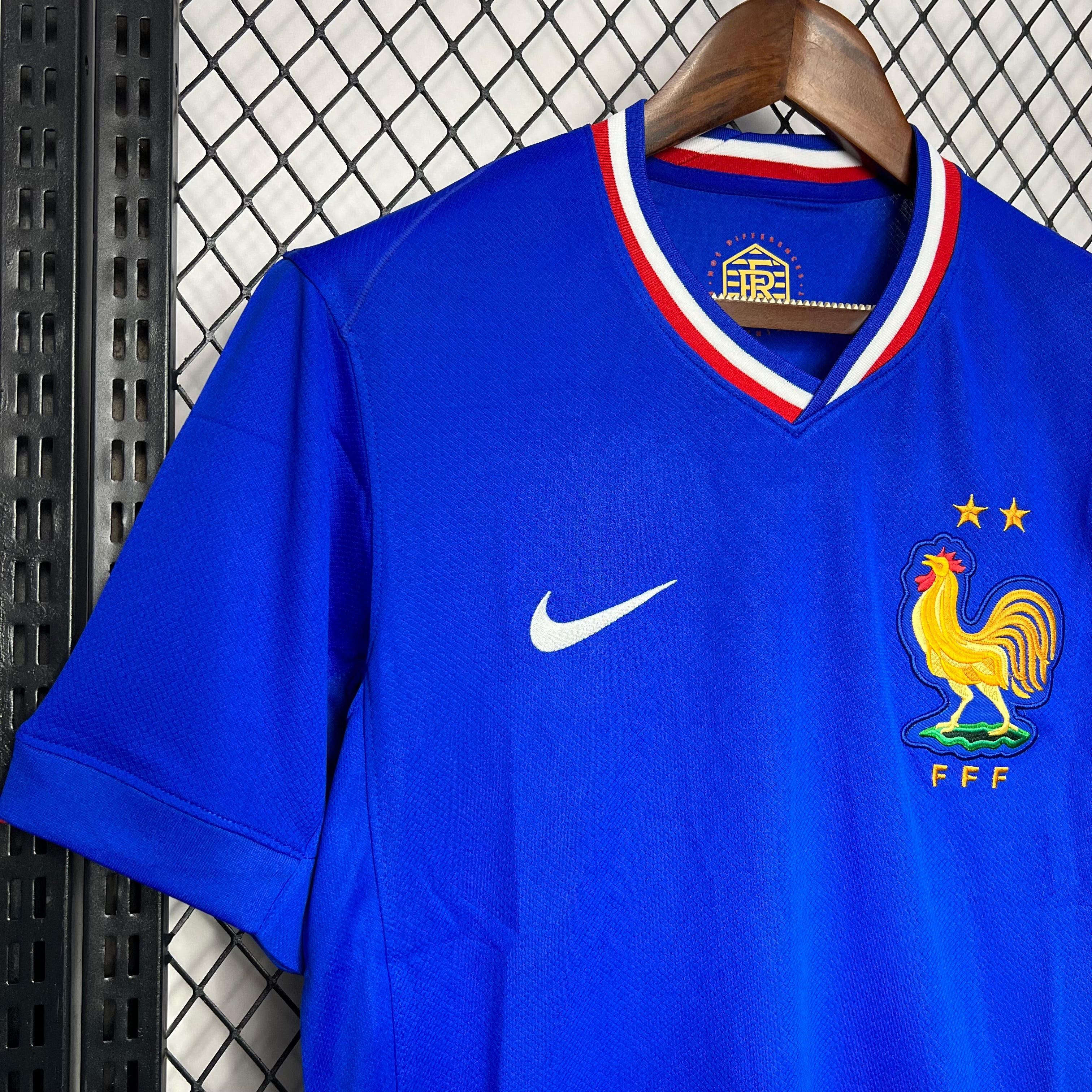 France 24/25 Euro Maillot à domicile