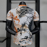 Real Madrid Maillot 25/26 Black and white dragon player version